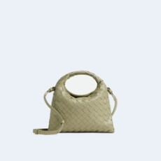 보테가 베네타 미니 홉 그린